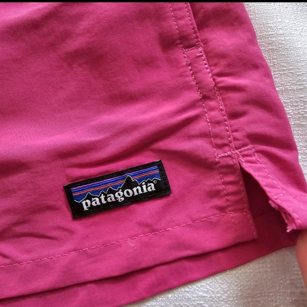 Patagonia Pink Barely Baggies Shorts